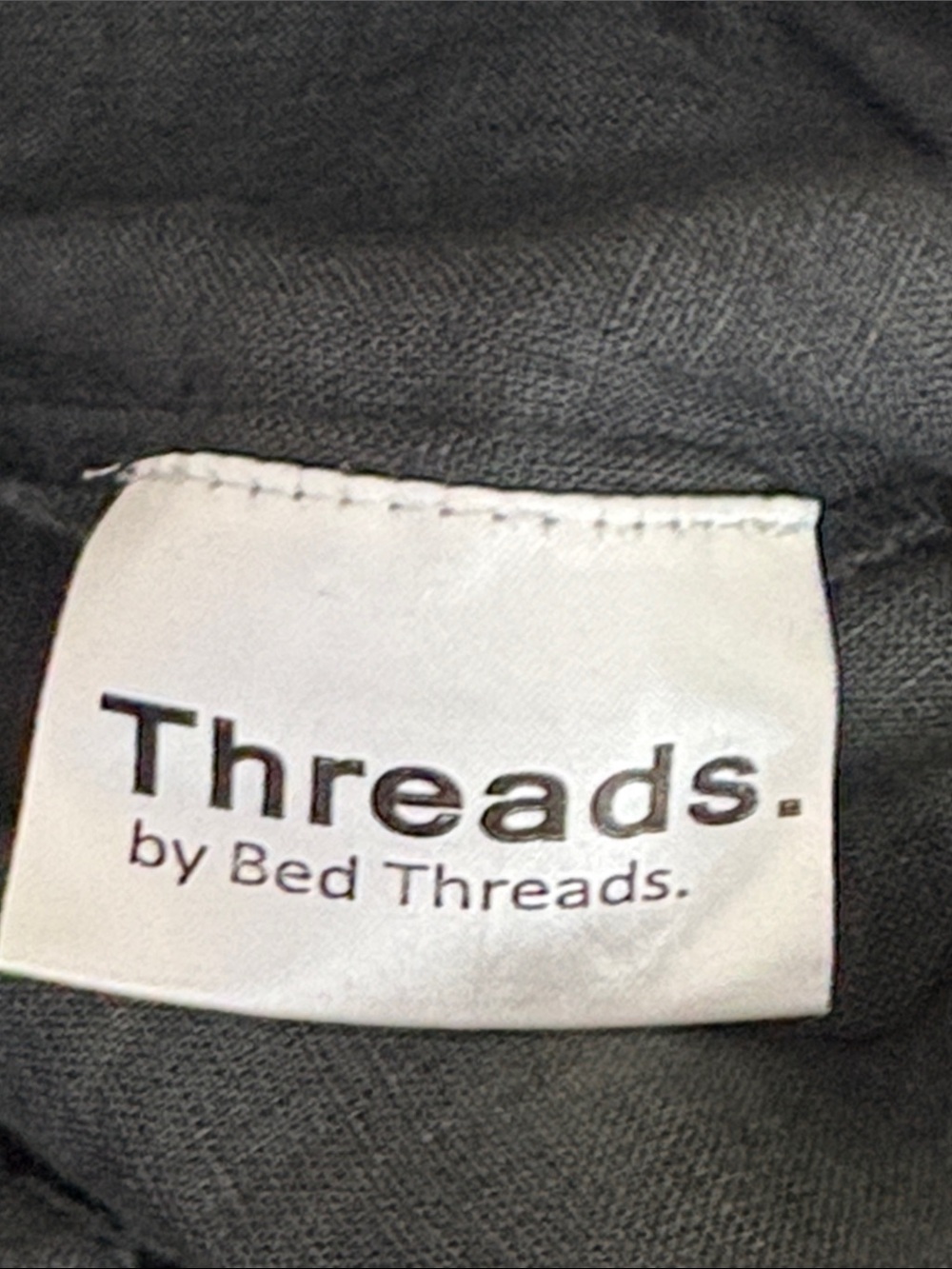 Threads by Bed Threads washed linen lounge pants washed graphite Size XS NWOT - Picture 5 of 6